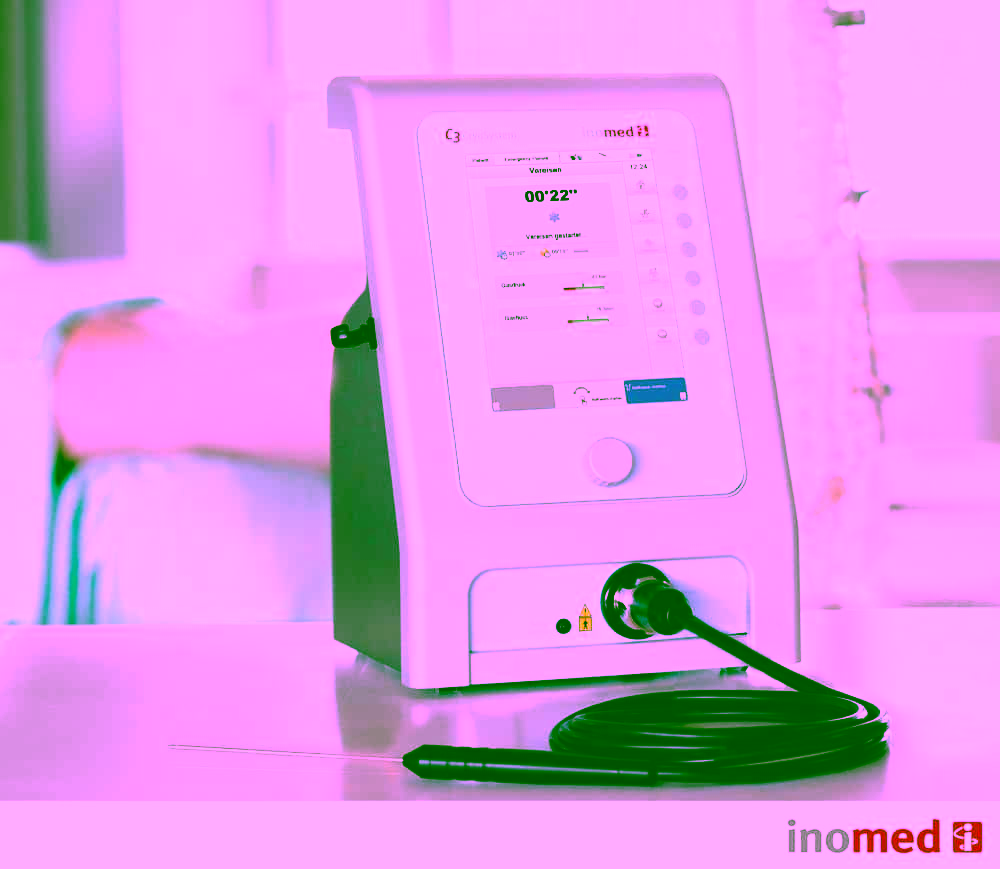 Gerät zur Durchführung der Kryodenervation