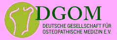 DGOM - Deutsche Gesellschaft für osteopathische Medizin e.V. Logo